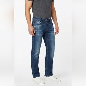 PAIGE Federal Slim Straight Leg Jeans - Size 30 - Pepper Wash